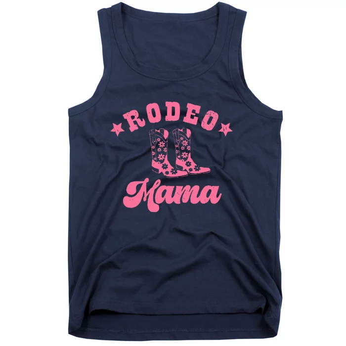 Rodeo Mama Western Mommy First Birthday Mother Day Gift Tank Top