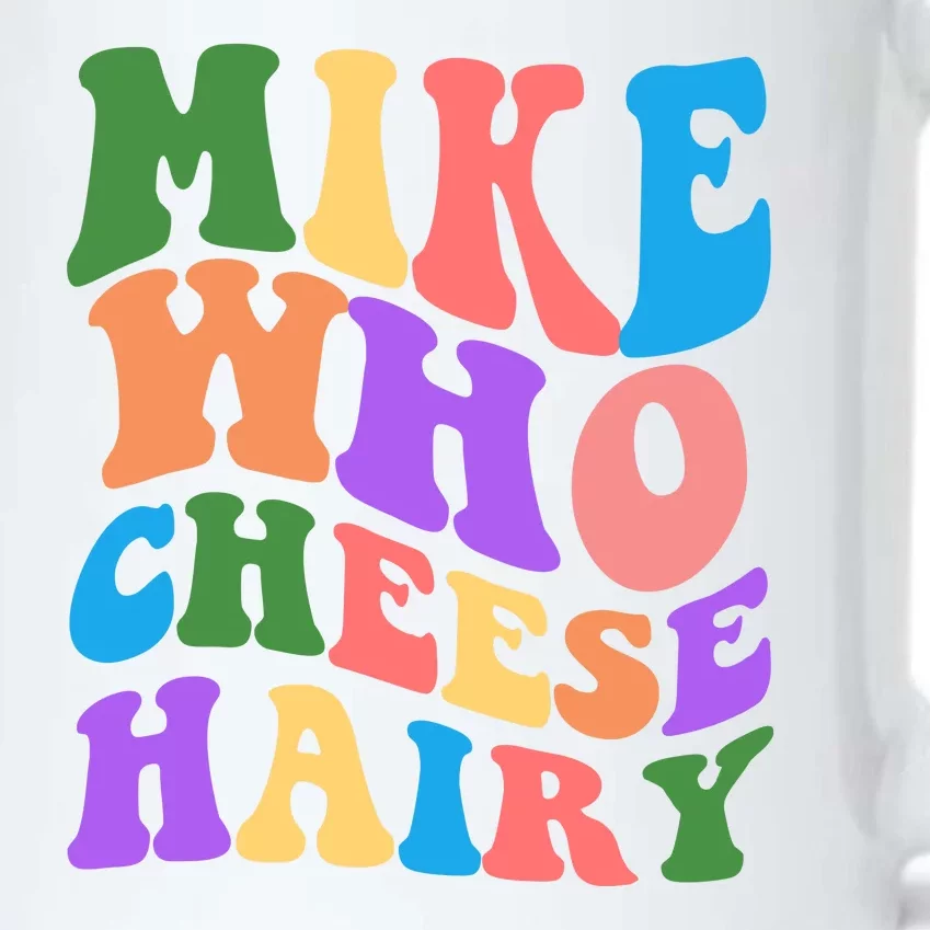 Retro Mike Who Cheese Hairy Black Color Changing Mug