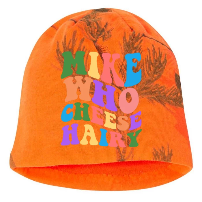 Retro Mike Who Cheese Hairy Kati - Camo Knit Beanie