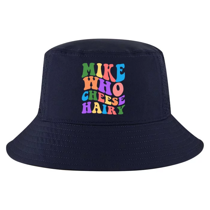 Retro Mike Who Cheese Hairy Cool Comfort Performance Bucket Hat