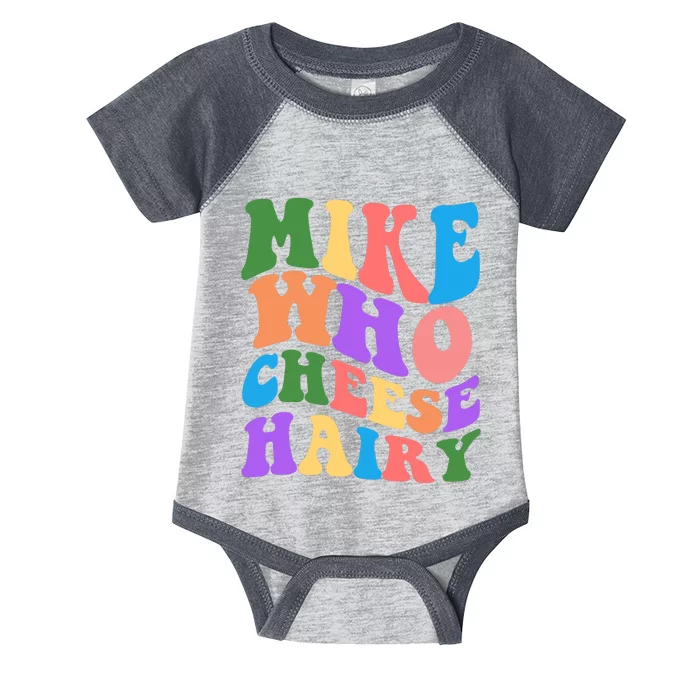 Retro Mike Who Cheese Hairy Infant Baby Jersey Bodysuit