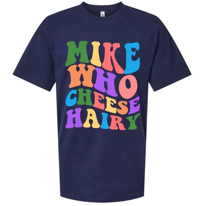 Retro Mike Who Cheese Hairy Sueded Cloud Jersey T-Shirt