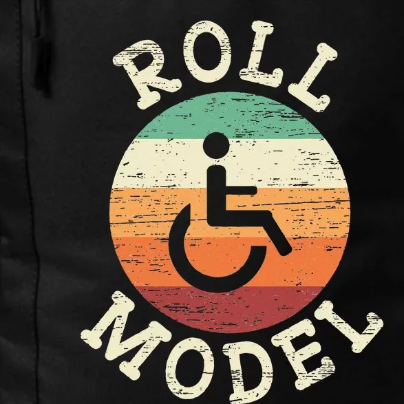 Role Model Wheelchair User Handicap Ampu PWD Disabled Daily Commute Backpack