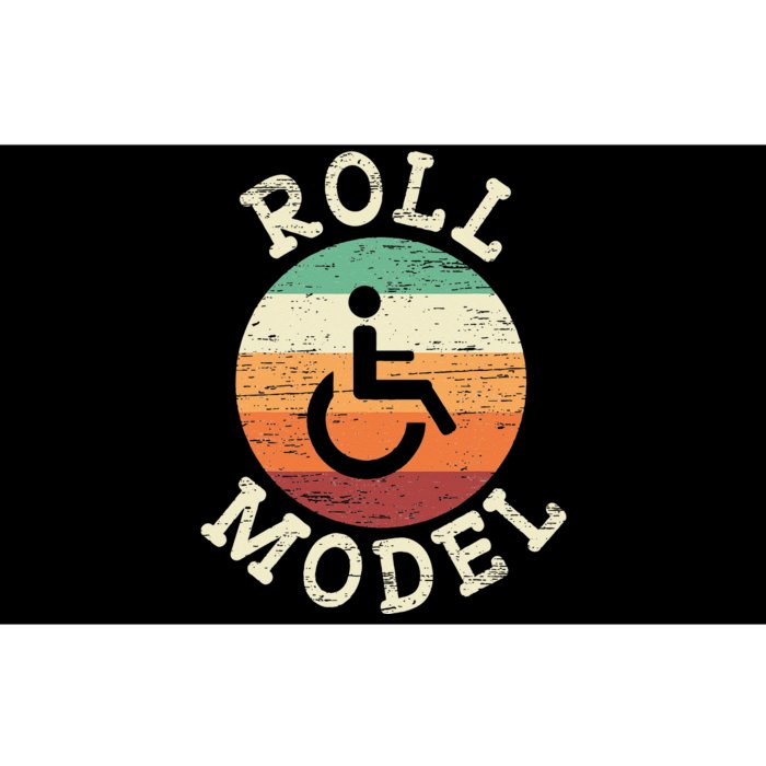 Role Model Wheelchair User Handicap Ampu PWD Disabled Bumper Sticker