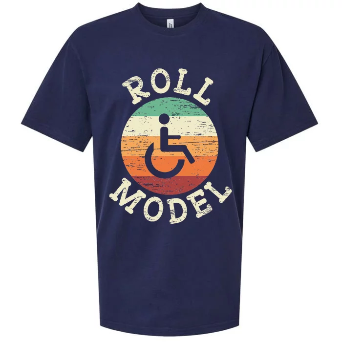 Role Model Wheelchair User Handicap Ampu PWD Disabled Sueded Cloud Jersey T-Shirt