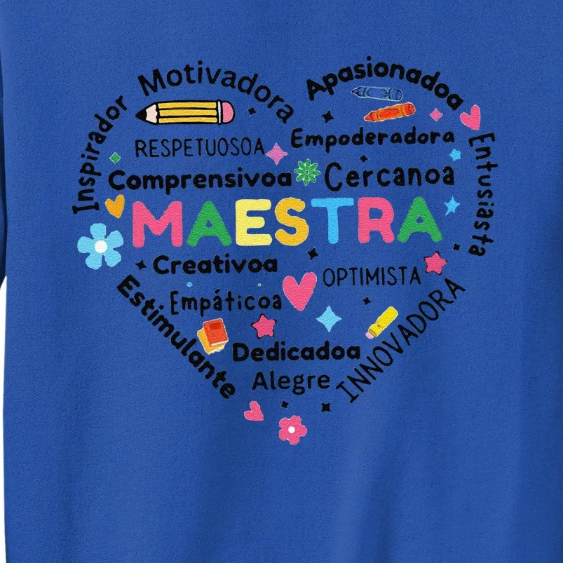 Retro Maestra WordTeach Love Sweatshirt