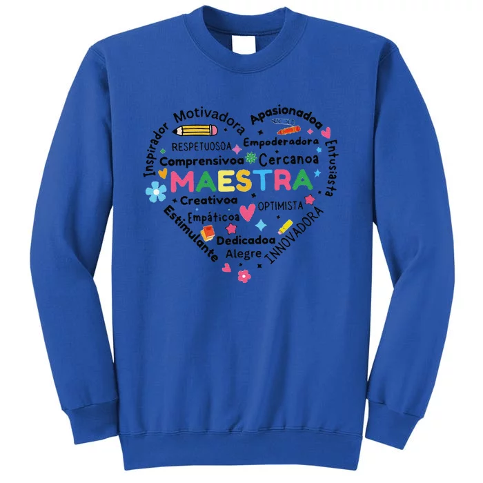 Retro Maestra WordTeach Love Sweatshirt