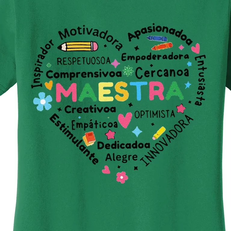 Retro Maestra WordTeach Love Women's T-Shirt