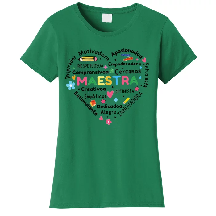 Retro Maestra WordTeach Love Women's T-Shirt