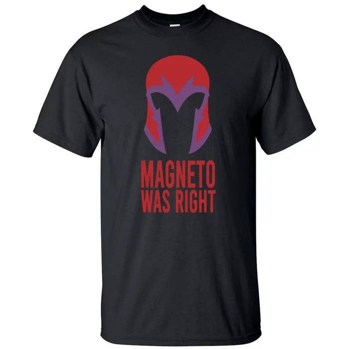 Retro Magneto Was Right Tall T-Shirt