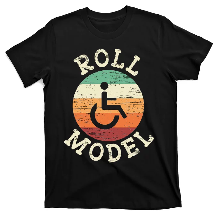 Role Model Wheelchair User Handicap Ampu PWD Disabled T-Shirt