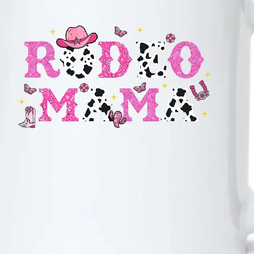 Rodeo Mama Western Cowgirl Rodeo Party Bday Girl Party Black Color Changing Mug