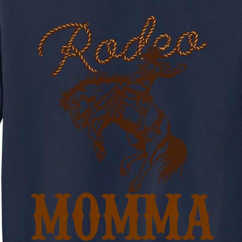 Rodeo Momma Western Cowboy Tall Sweatshirt