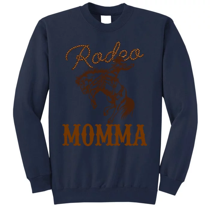 Rodeo Momma Western Cowboy Tall Sweatshirt