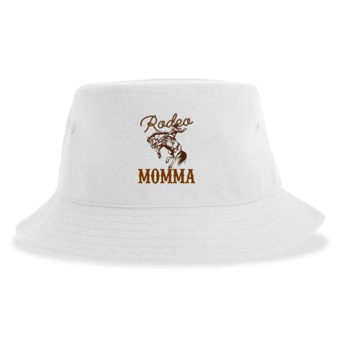 Rodeo Momma Western Cowboy Sustainable Bucket Hat