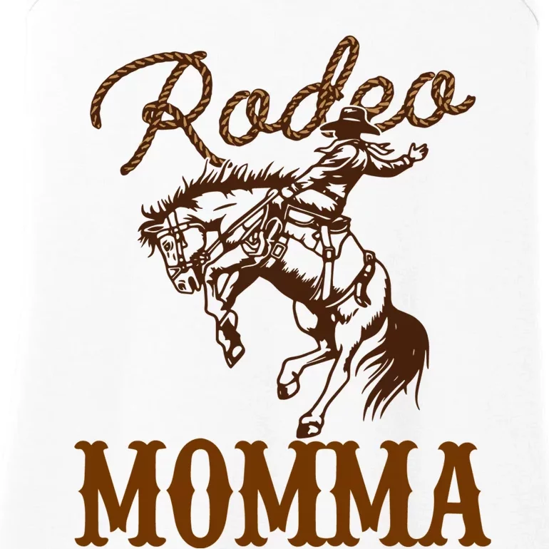 Rodeo Momma Western Cowboy Ladies Essential Tank