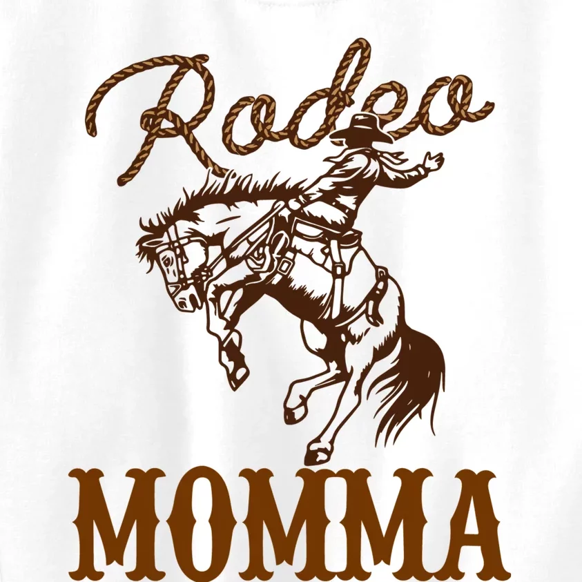 Rodeo Momma Western Cowboy Kids Sweatshirt