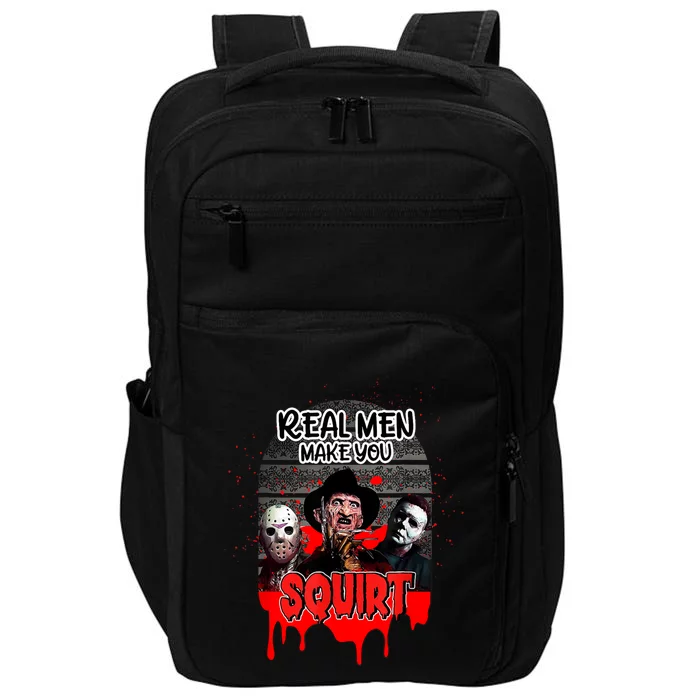 Real Make You Squirt Horror Movie Character Halloween Impact Tech Backpack