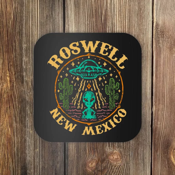 Roswell NM 1947 Funny Roswell Aviation Gifts New Mexico 51 Coaster