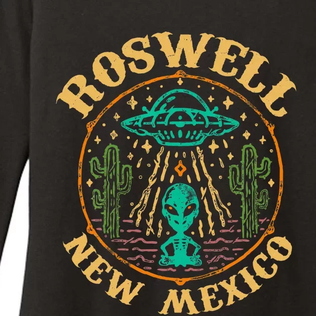 Roswell NM 1947 Funny Roswell Aviation Gifts New Mexico 51 Womens CVC Long Sleeve Shirt