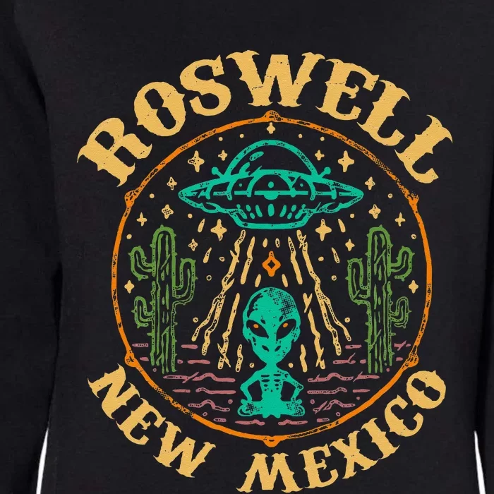 Roswell NM 1947 Funny Roswell Aviation Gifts New Mexico 51 Womens California Wash Sweatshirt