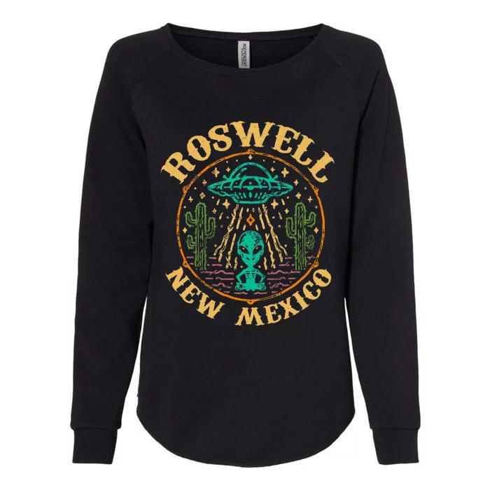 Roswell NM 1947 Funny Roswell Aviation Gifts New Mexico 51 Womens California Wash Sweatshirt