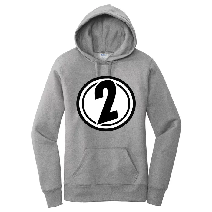 Racing Number 2 Women's Pullover Hoodie