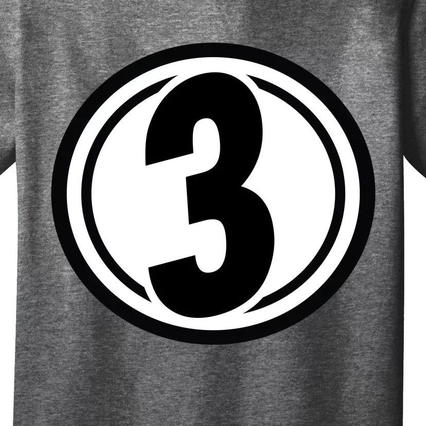 Racing Number 3 T-Shirt