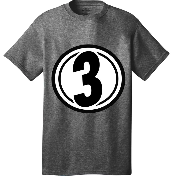 Racing Number 3 T-Shirt