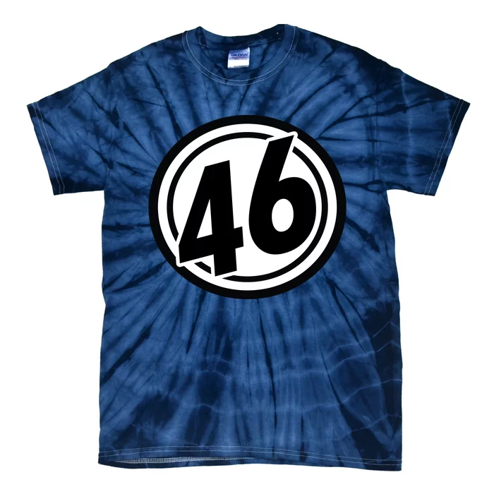 Racing Number 46 Tie-Dye T-Shirt