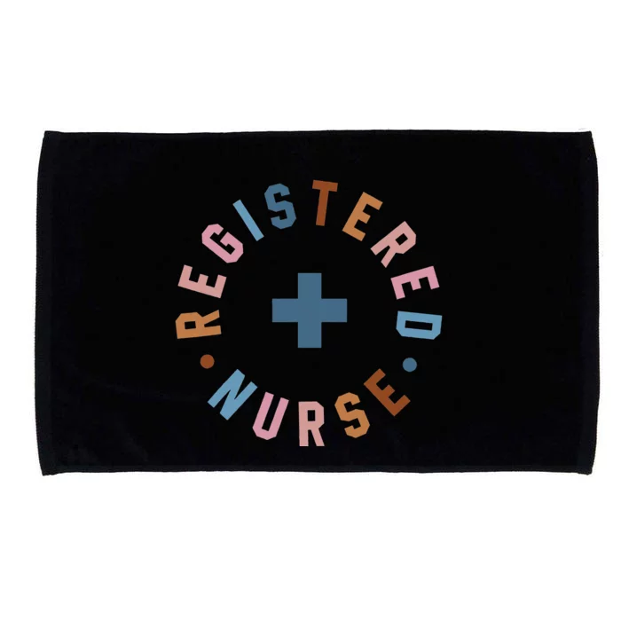 Registered Nurse Appreciation Healthcare Workers Microfiber Hand Towel