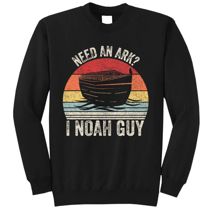 Retro Need An Ark I Noah Guy Christian Gifts Pun Sweatshirt