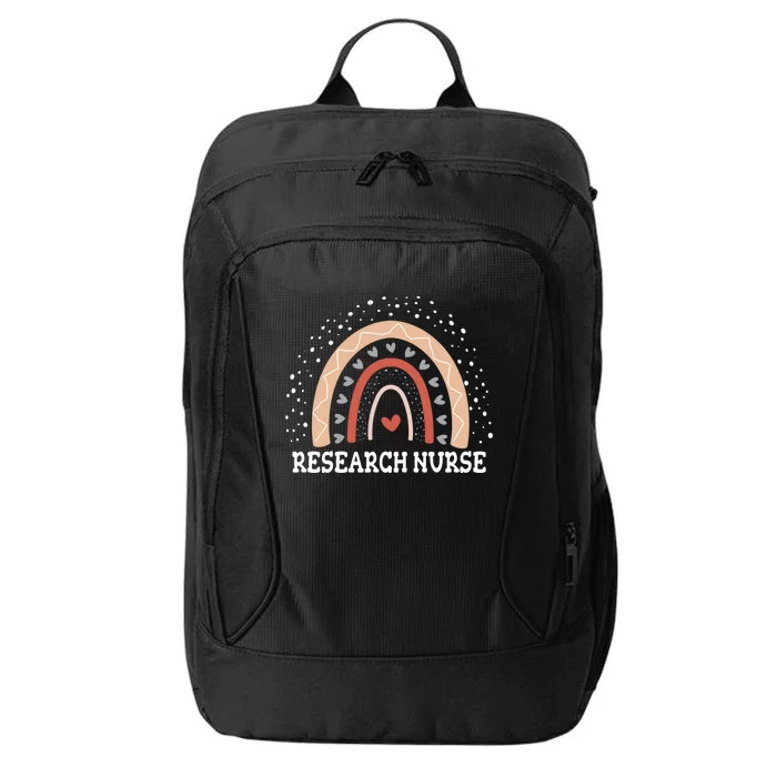 Research Nurse Appreciation Flower Clinical Research Nursing Gift City Backpack