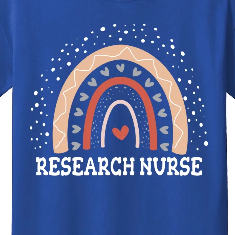 Research Nurse Appreciation Flower Clinical Research Nursing Gift Kids T-Shirt