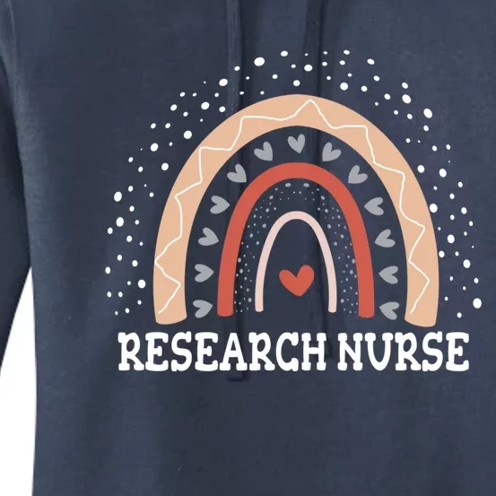 Research Nurse Appreciation Flower Clinical Research Nursing Gift Women's Pullover Hoodie