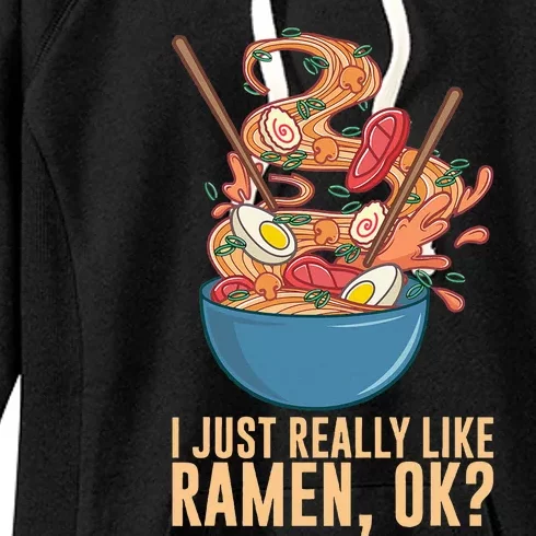 Ramen Noodles Art For Noodle Ramen Lovers Women's Fleece Hoodie