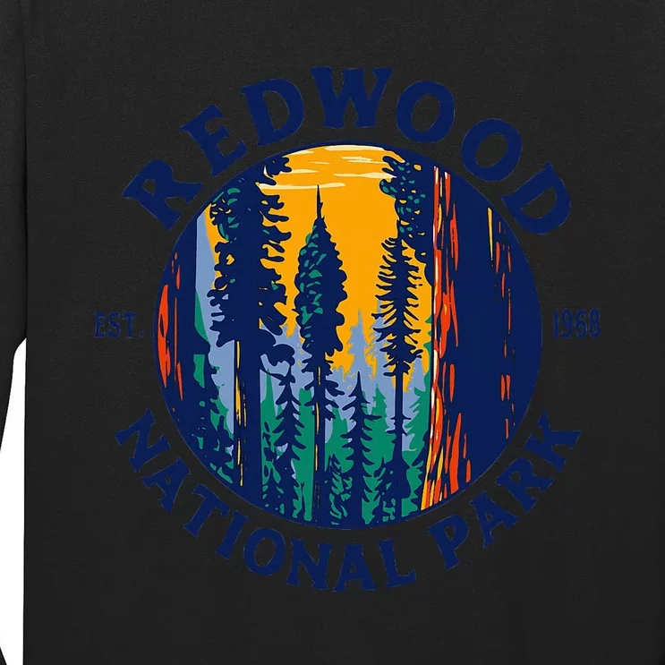 Redwood National And State Parks Ca California Outdoor Long Sleeve Shirt