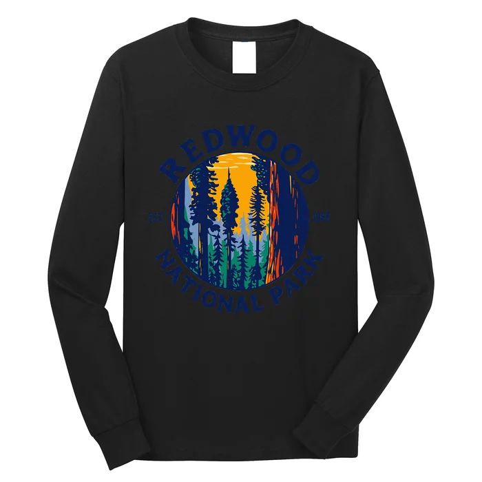 Redwood National And State Parks Ca California Outdoor Long Sleeve Shirt