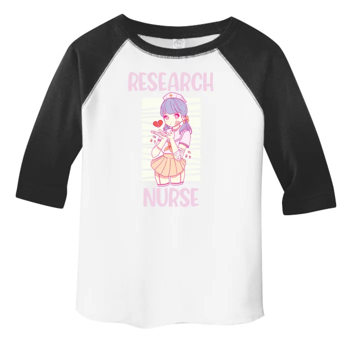 Research Nurse Anime Nursing Gift Toddler Fine Jersey T-Shirt