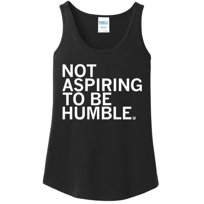 Raygun Not Aspiring To Be Humble Ladies Essential Tank