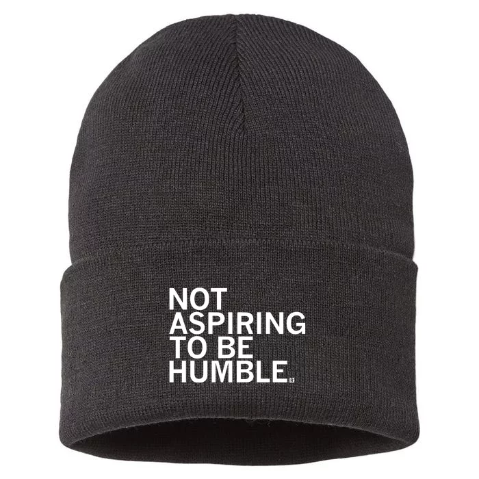 Raygun Not Aspiring To Be Humble Sustainable Knit Beanie