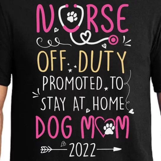 Retired Nurse And Dog Mom Mothers Day Dog Owners RN Life Pajama Set