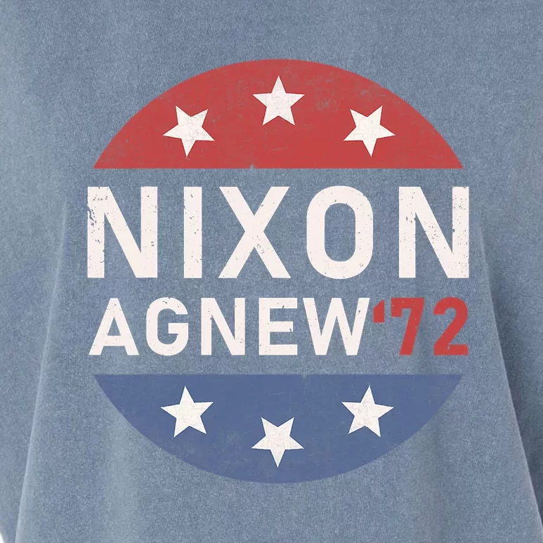 RICHARD NIXON AGNEW NIXON 1972 ELECTION Funny CAMPAIGN Garment-Dyed Women's Muscle Tee