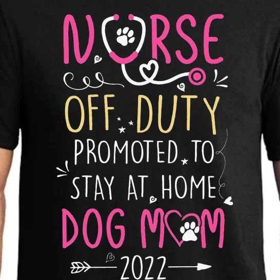 Retired Nurse And Dog Mom Mothers Day Dog Owners RN Life Pajama Set