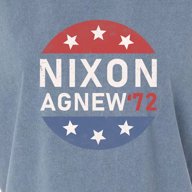 RICHARD NIXON AGNEW NIXON 1972 ELECTION CAMPAIGN Garment-Dyed Women's Muscle Tee