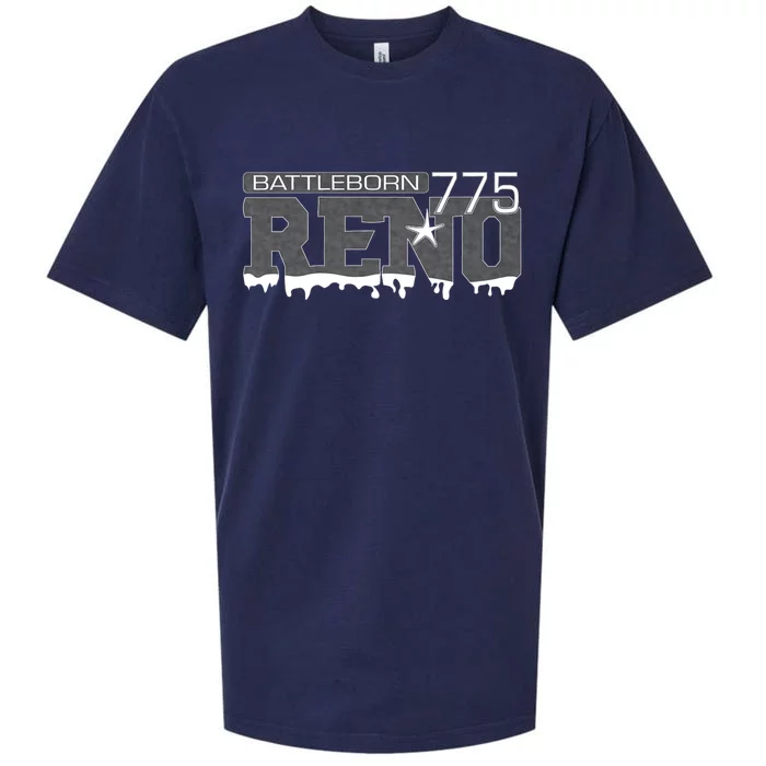 Reno Nevada Battleborn Sueded Cloud Jersey T-Shirt