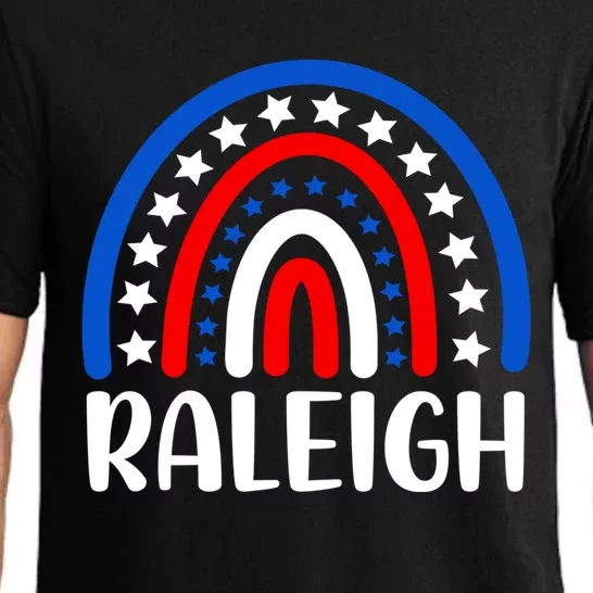 Raleigh North Carolina Gift I Love Raleigh Usa Cute Gift Pajama Set