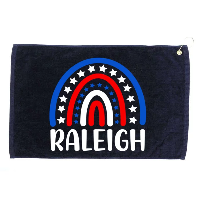 Raleigh North Carolina Gift I Love Raleigh Usa Cute Gift Grommeted Golf Towel