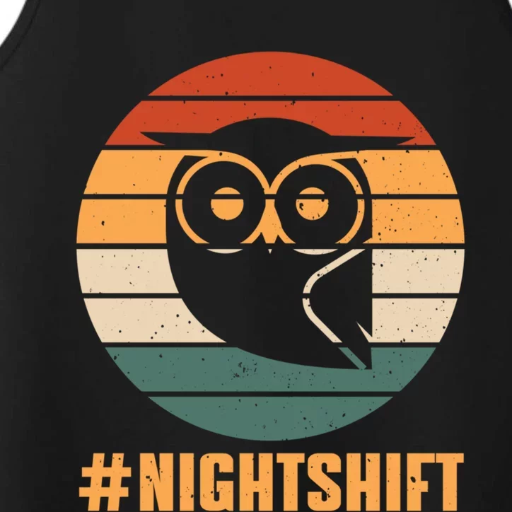 Retro Night Costume Night Shift Nursing Team Great Gift Performance Tank