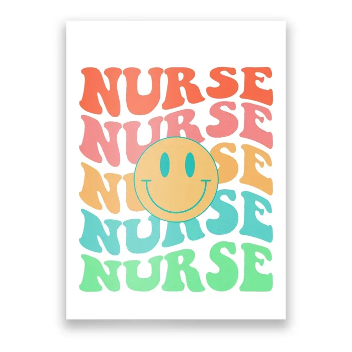 Retro Nurse Colorful Nurse Life Nurse's Day Poster